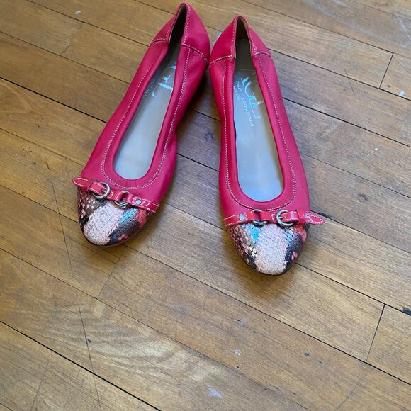 AGL Monika Cap Toe Ballet Flat - Picture 2 of 10